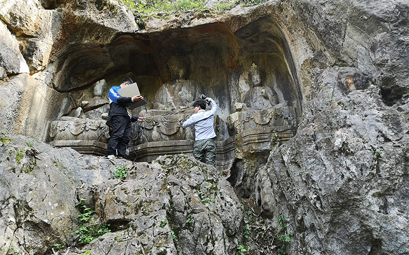 3D Scanning Three Saints of the West