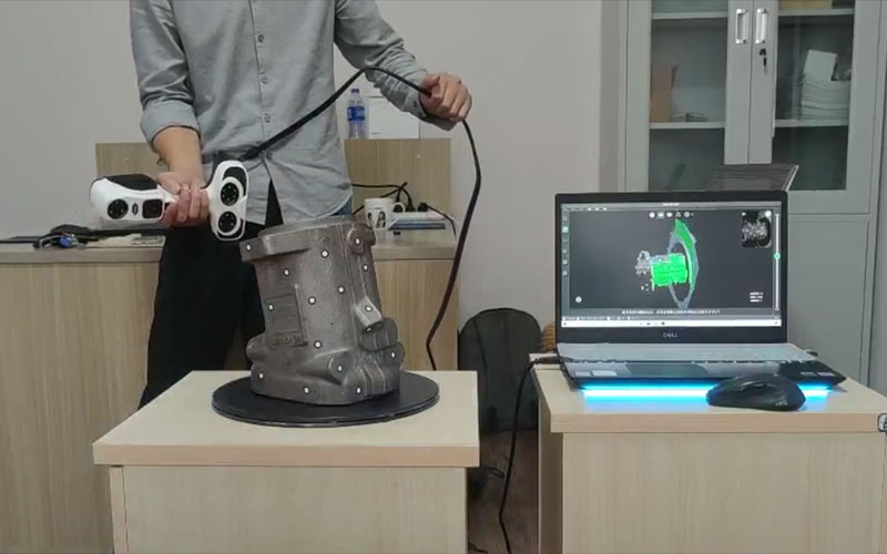 3D Scanning the Second Casting Product