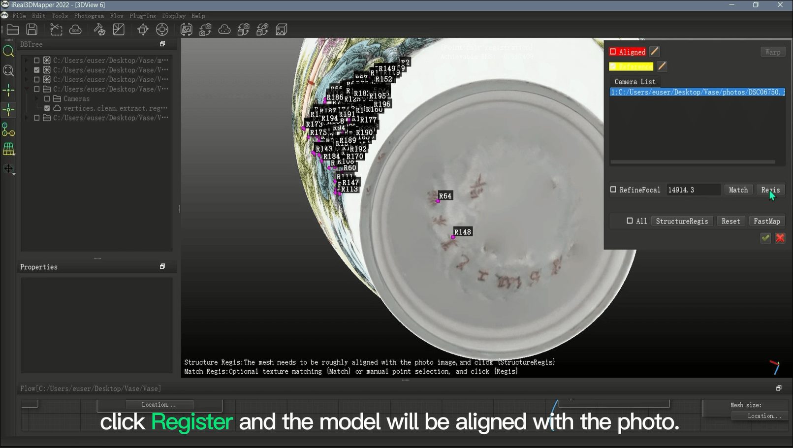 ireal 3d mapping process