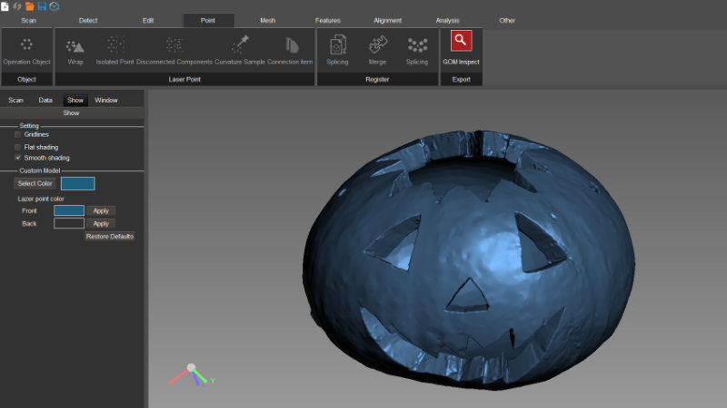 3d scan data - ireal 3d mapping