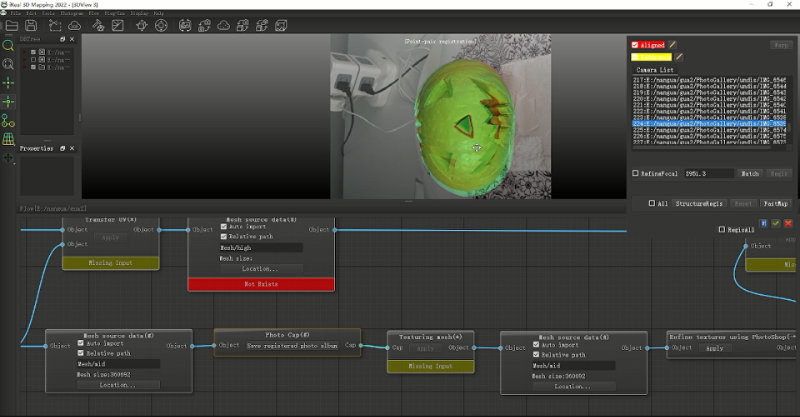 texture mapping for pumpkin - ireal 3d mapping