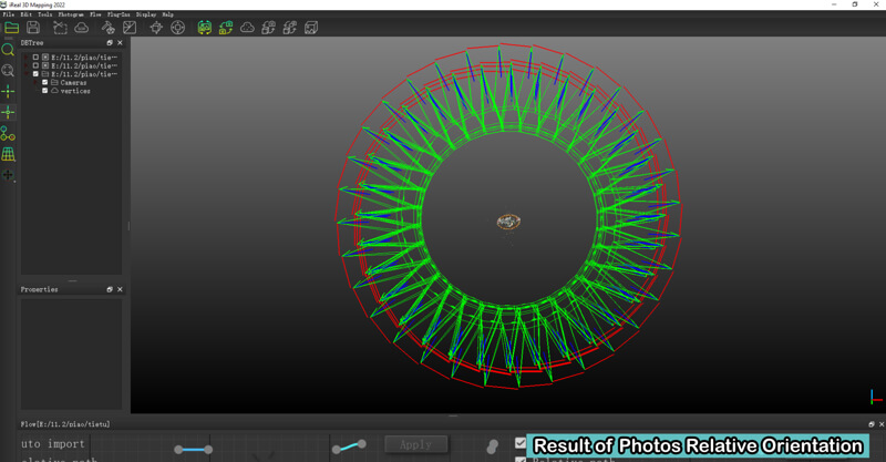 relative orientation of photos