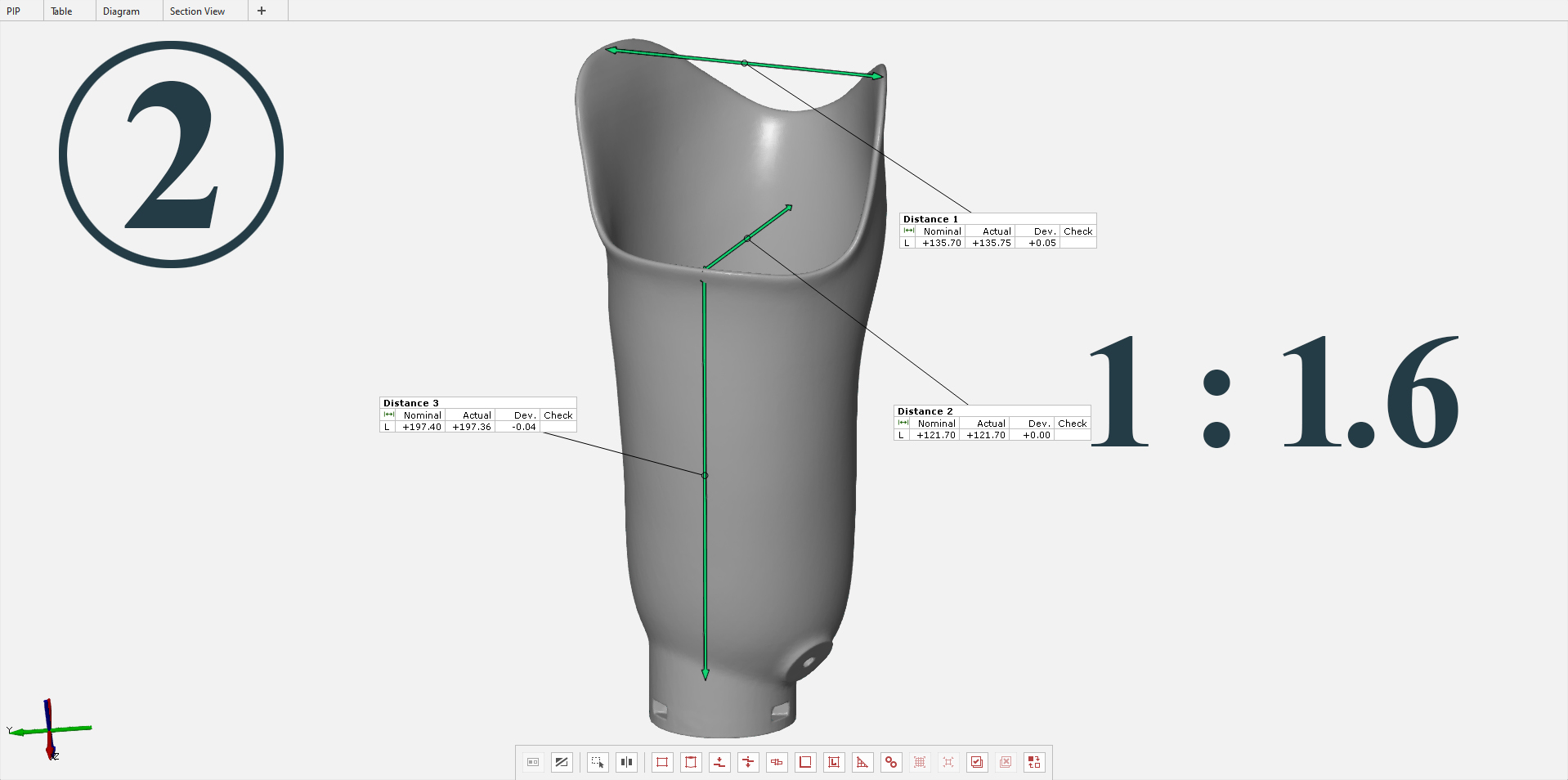 Specification of Model 2