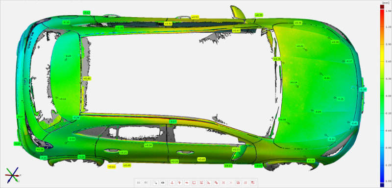 3d data of vehicle