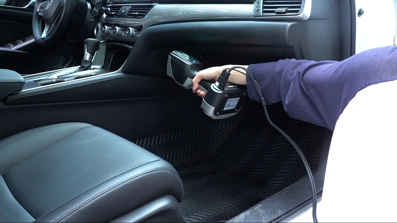 Car mat scanning