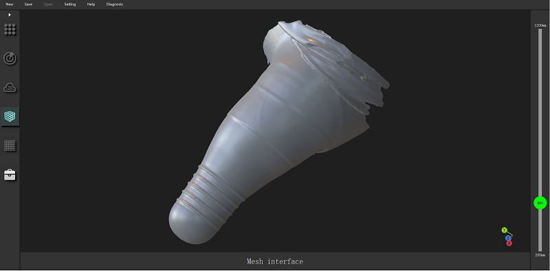 3D Scan Data of Residual Limb