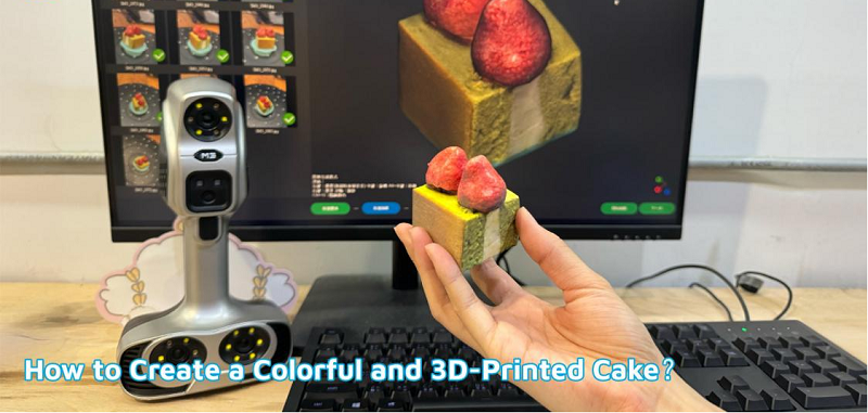 How to create a colorful and 3D-printed cake