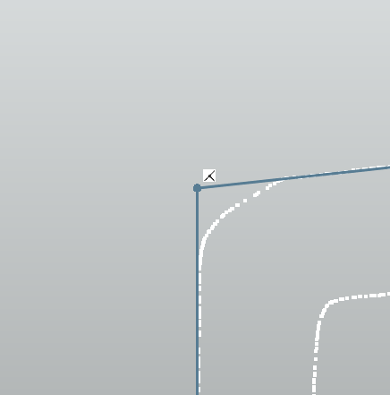 In QUICKSURFACE, what are the quick operations and shortcuts for drawing 2D sketch lines and fillets